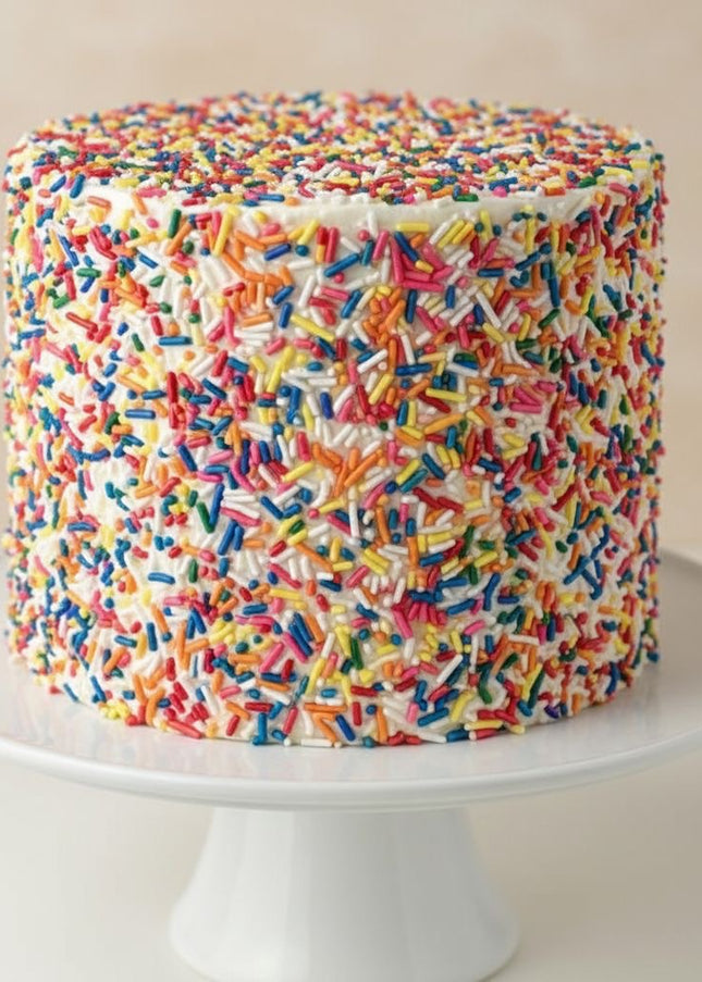 6" Vanilla Rainbow Cake