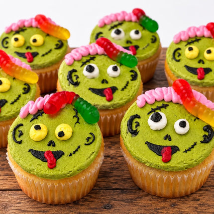 6 ZOMBIE  CUPCAKE