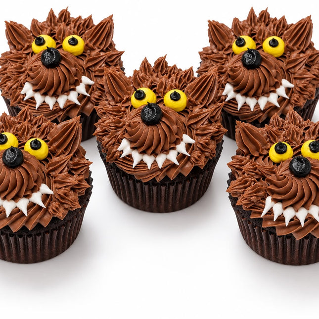 6 WEREWOLF CUPCAKE