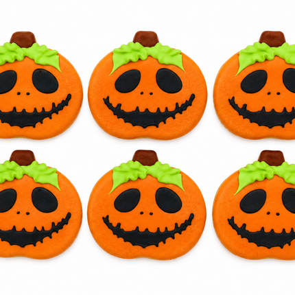 6 PUMKIN ROYAL ICING COOKIE
