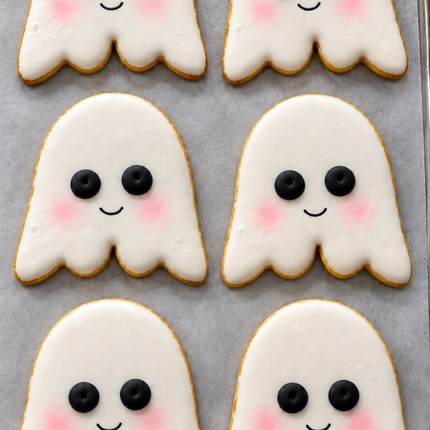 6 GHOST ROYAL ICING COOKIE