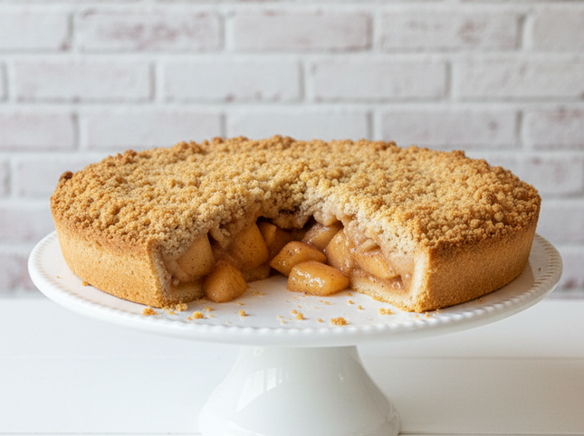Apple Crumb Pie